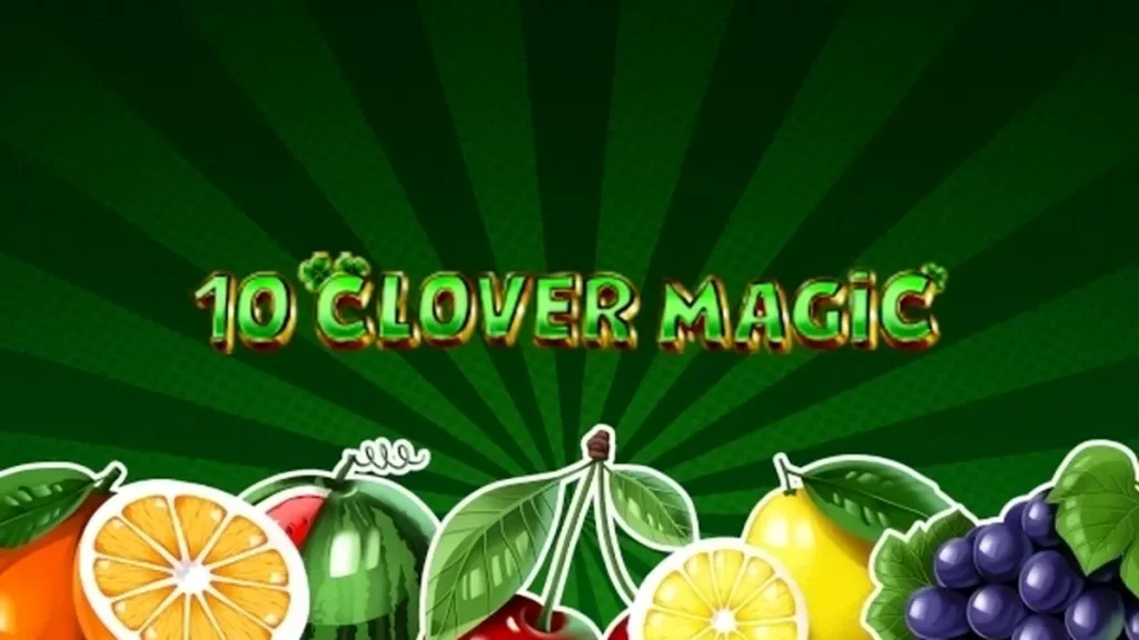 Tampilan visual slot 10 Clover Magic dengan tema Irlandia
